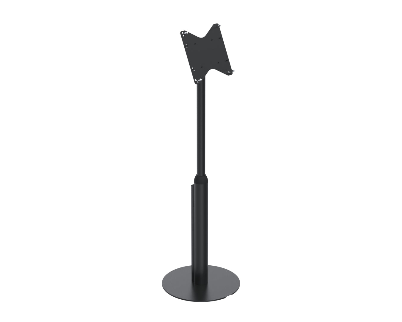 Ergonomic Solutions Bodenständer für Bildschirme bis 43", VESA 200×200, höhenverstellbar