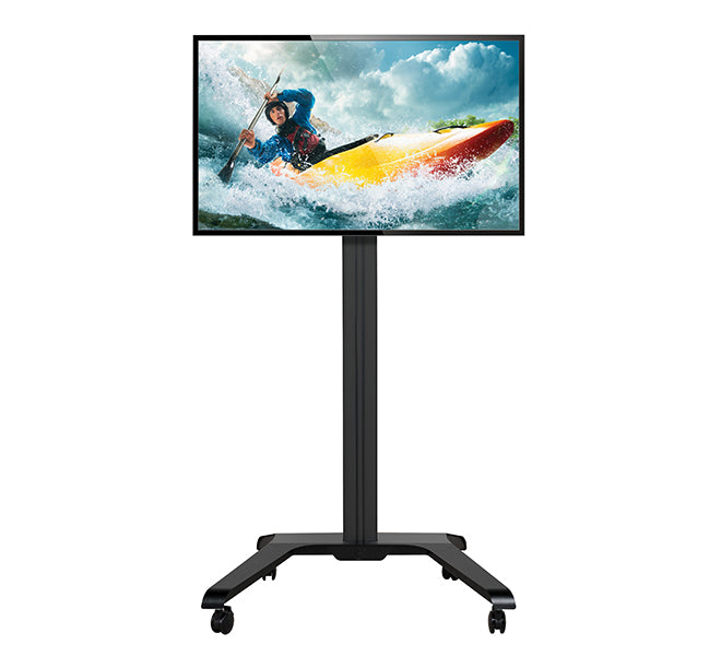 B-Tech BT8562/BB V2 – Displayständer, höhenverstellbar, bis 70", VESA 600×400, bis 70 kg, schwarz