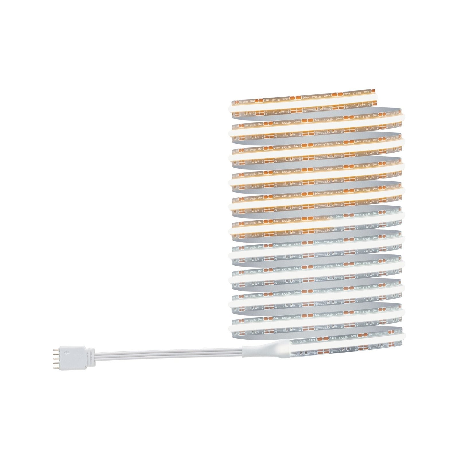 Paulmann LED-Strip MaxLED 1000 Full-Line COB – Basisset, 3 m, 3600 lm, 31 W, 2700–6500 K, dimmbar, silber, mitgeliefert