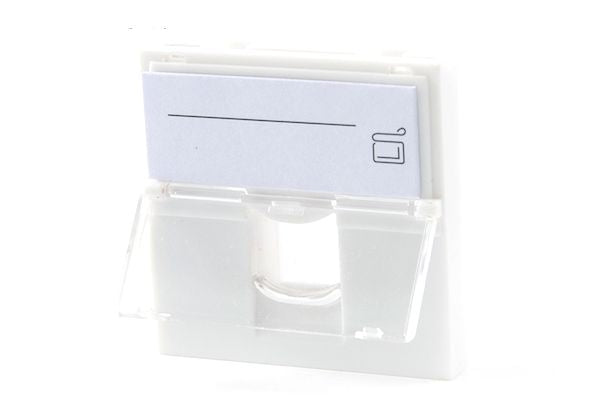 Lanview LKS835 Keystone-Modul RJ45, 1-Port, 45×45 mm