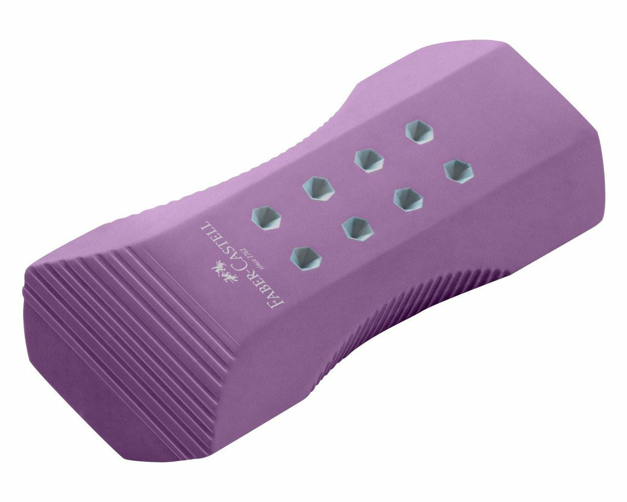 Faber-Castell Radierer – pink, türkis, violett