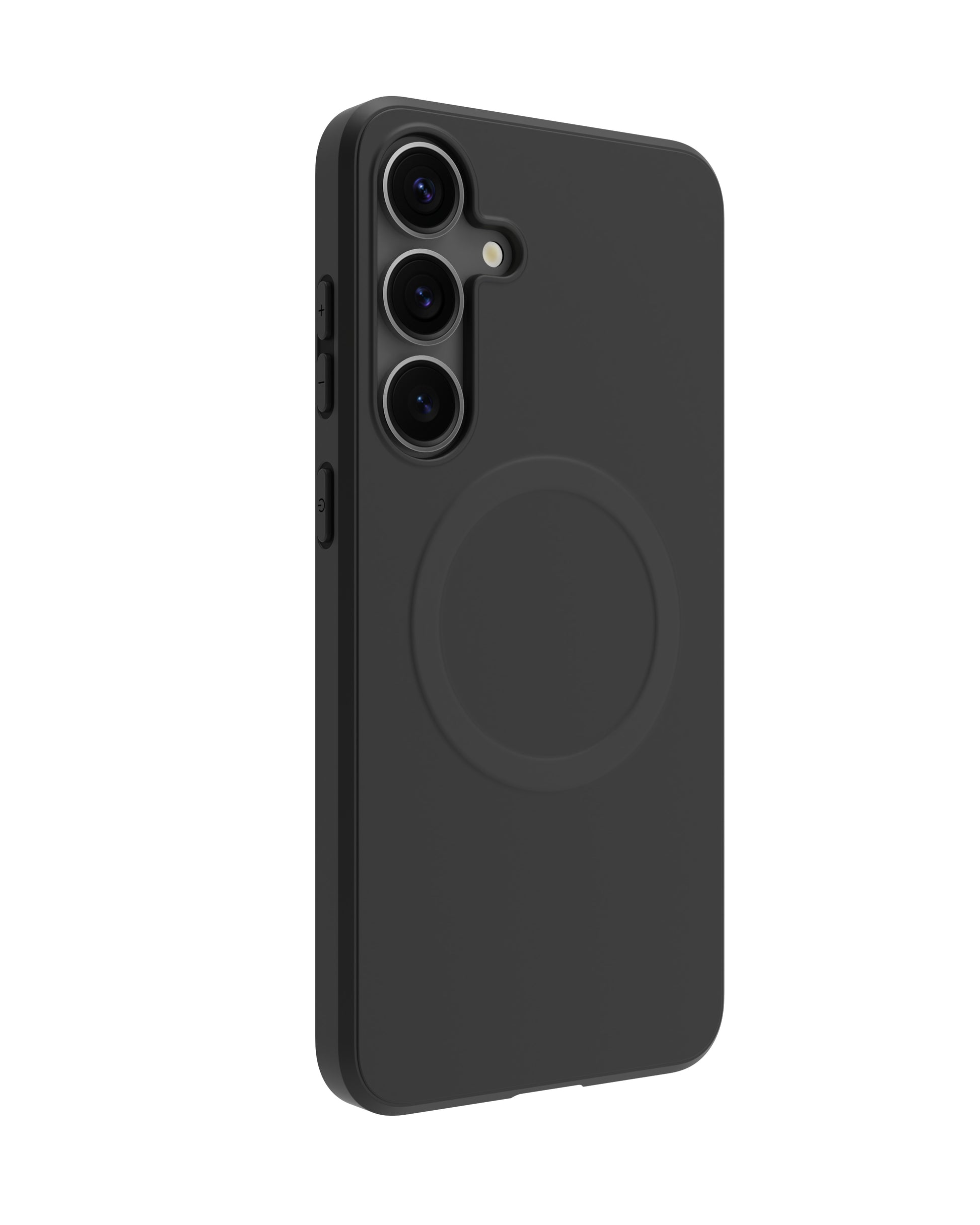 dbramante1928 Greenland Pro Qi2 – Rückcover – für Samsung Galaxy S25+, Schwarz, bis 1,2 m sturzsicher