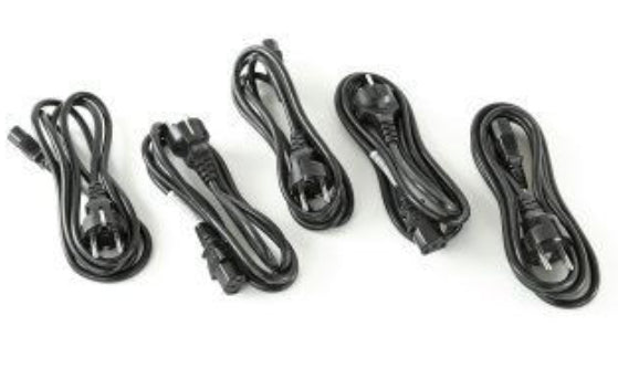 Zebra Netzkabel, 220 V, 5 Stück