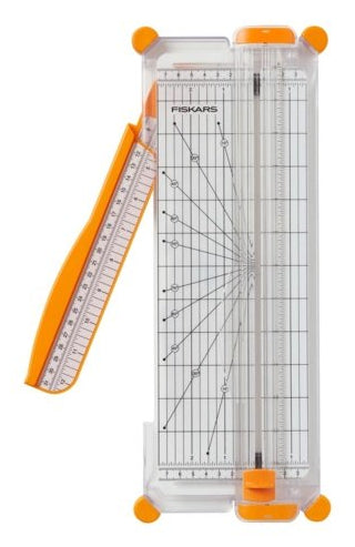 Fiskars 1077799 Papierschneider – Schnittlänge 30,5 cm, für A3/A4, 10 Blätter