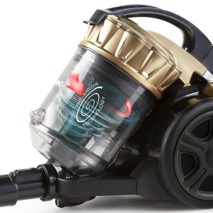 Domo Staubsauger DO7297S – 700 W, 2,5 l, Akkubetrieb