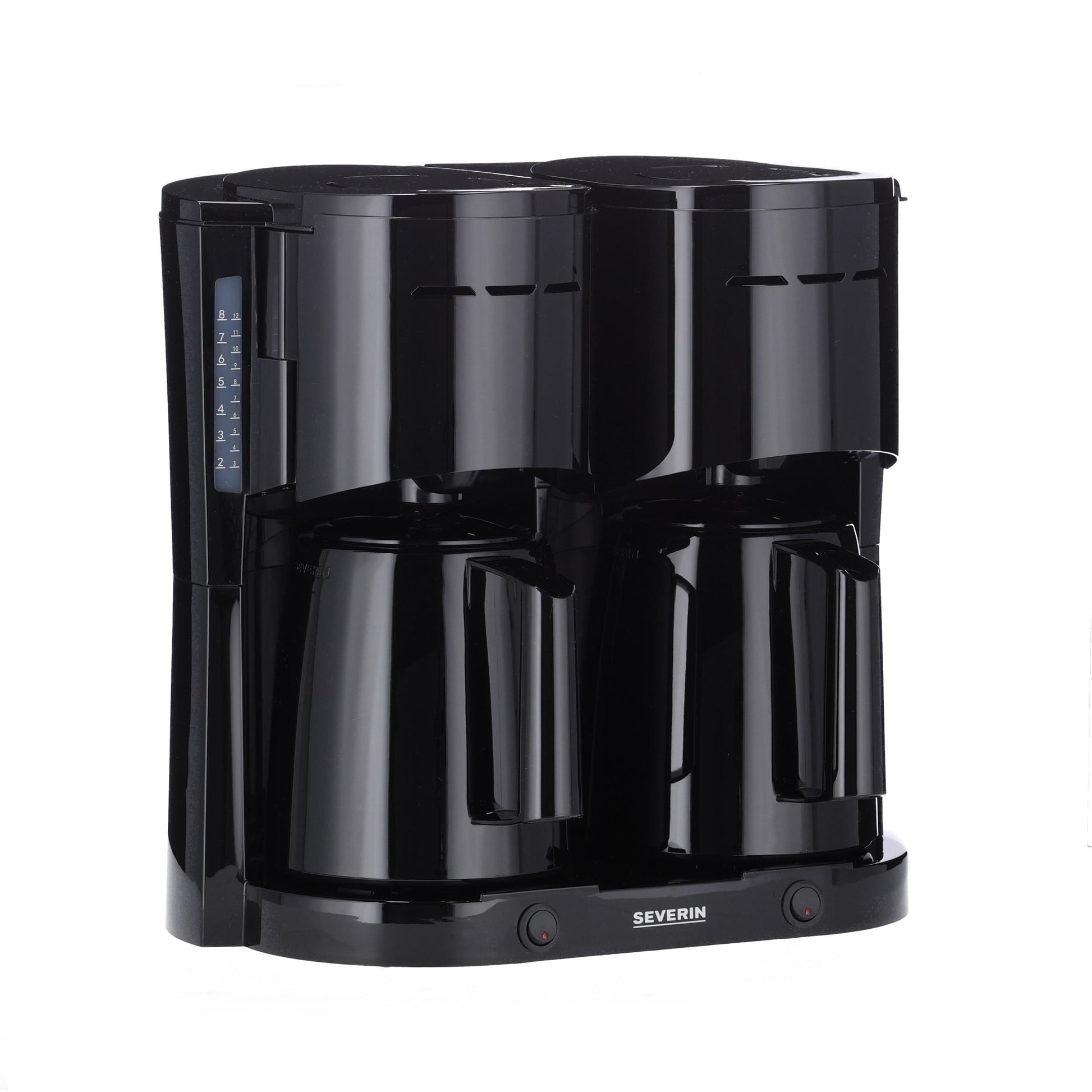 Severin KA9315 Filterkaffeemaschine – 8 Tassen, 1 l, Karaffe, Schwarz