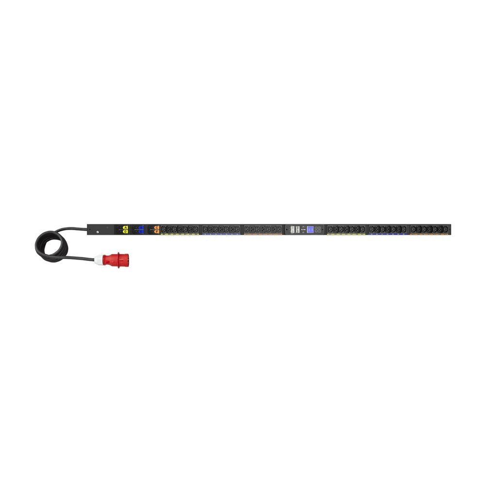Eaton PDU G4 MI 0U Rack-PDU 22 kW – Messbarer Eingang – 0U Senkrecht, Eingang CEE 32A 3Ph – C13×24, C39×18