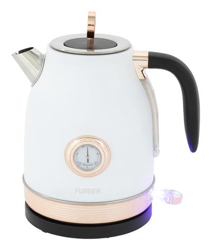 Furber. Furber Wasserkocher – 1,7 l, Edelstahl, Roségold