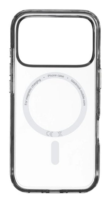 Black Rock Mag Clear – Backcover – für Apple iPhone 17 Pro – MagSafe, PC+TPU, Transparent