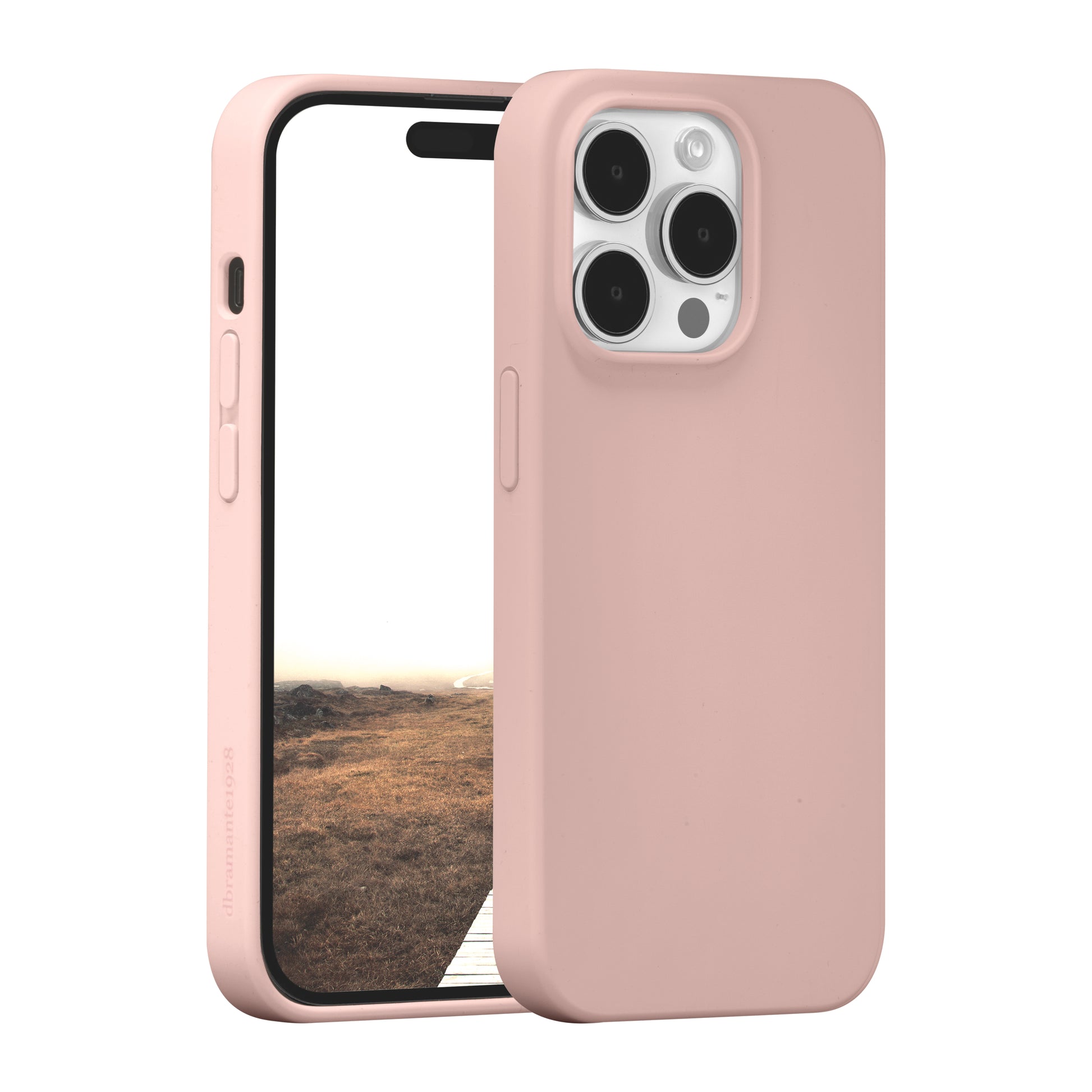 dbramante1928 Monaco Backcover – für Apple iPhone 15 Pro Max, MagSafe, Pink