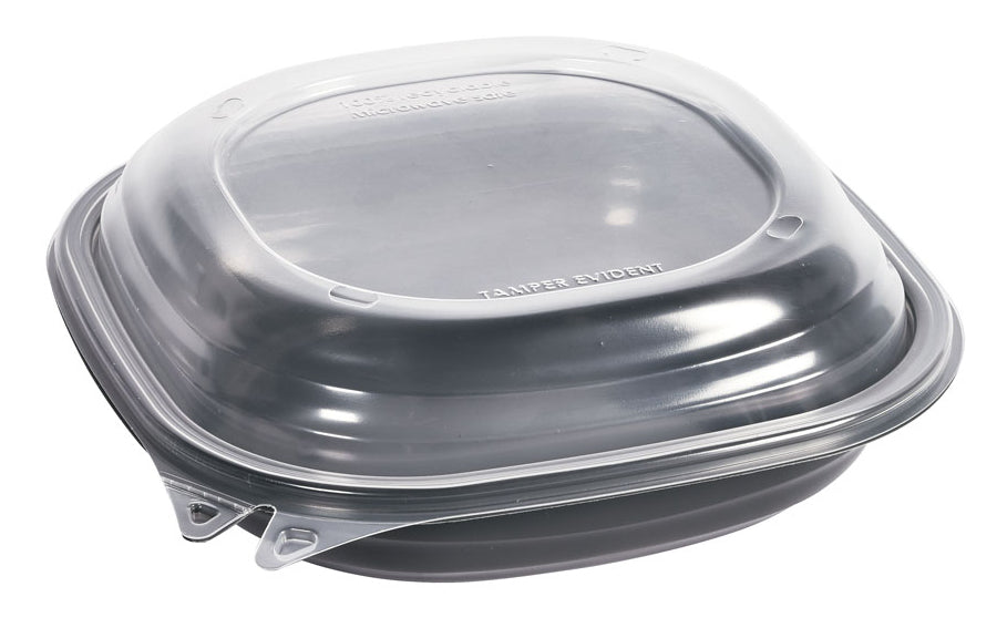 Duni Menuschale, PP, quadratisch – 1'480 ml, 229 × 229 × 80 mm, grau – 120 Stk.