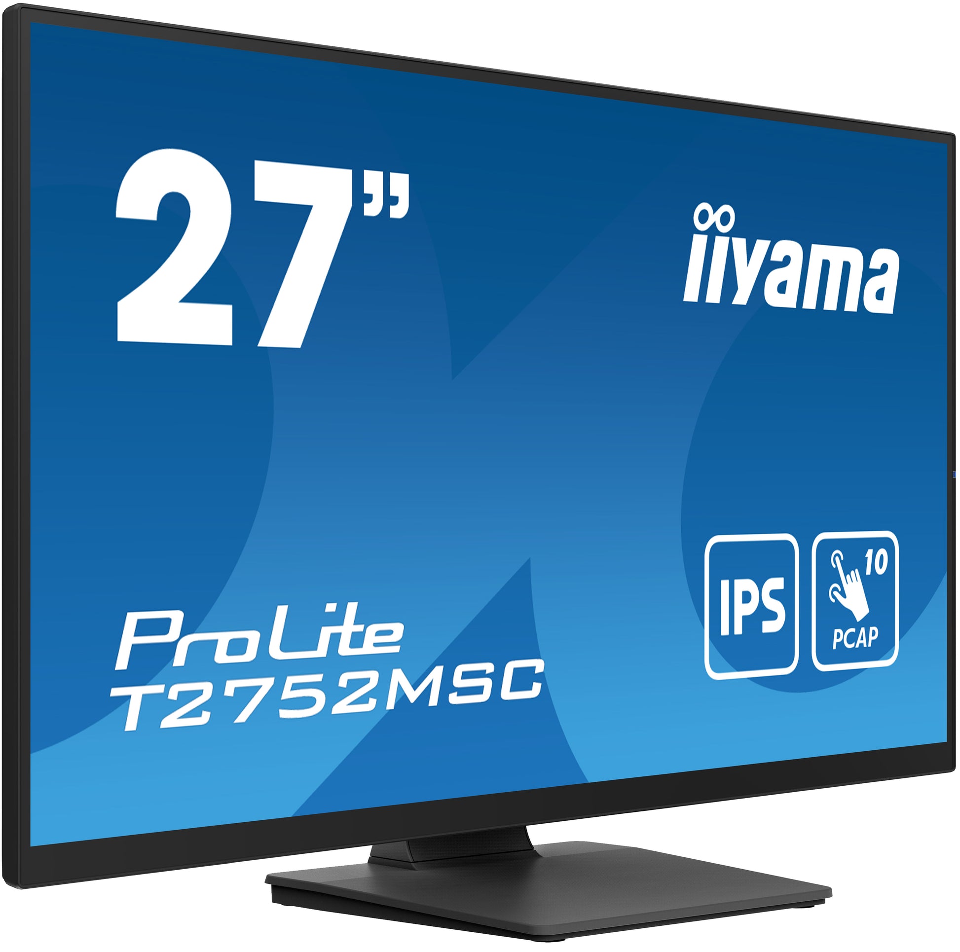 iiyama Monitor, 27", Touch, 360 cd/m², HDMI, DisplayPort, USB