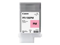 Canon Tintenpatrone PFI-106PM, magenta, 130 ml, original – für Tintenstrahldrucker/Multifunktionsgeräte