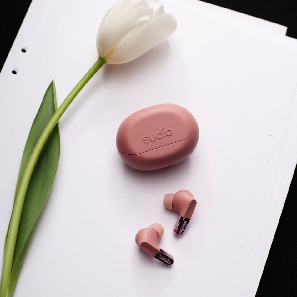 Sudio N3 Pro TWS In-Ear – ANC, mit Ladecase, Pink, BT 5.4