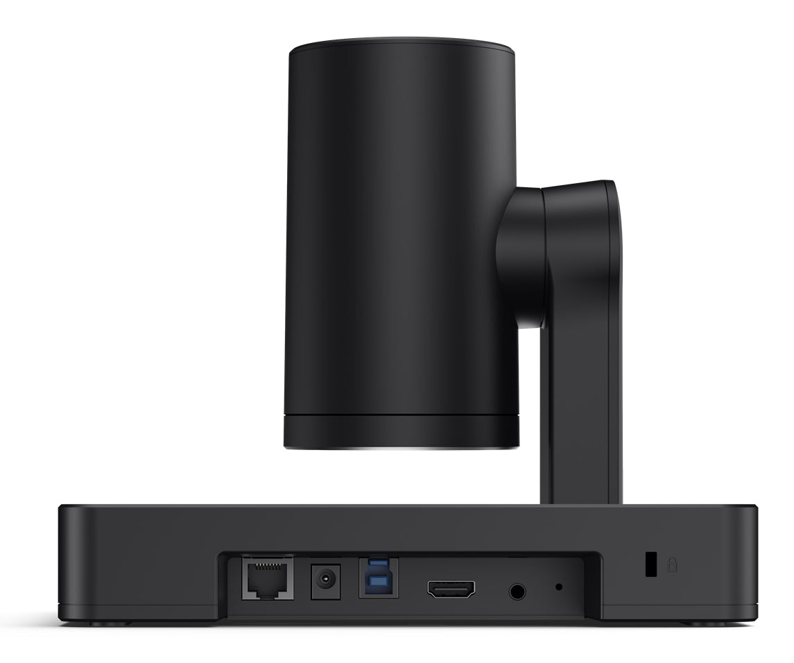 Yealink UVC86 – PTZ-Kamera, 4K30, 12× optischer Zoom, Auto-Tracking, HDMI/USB/IP, schwarz