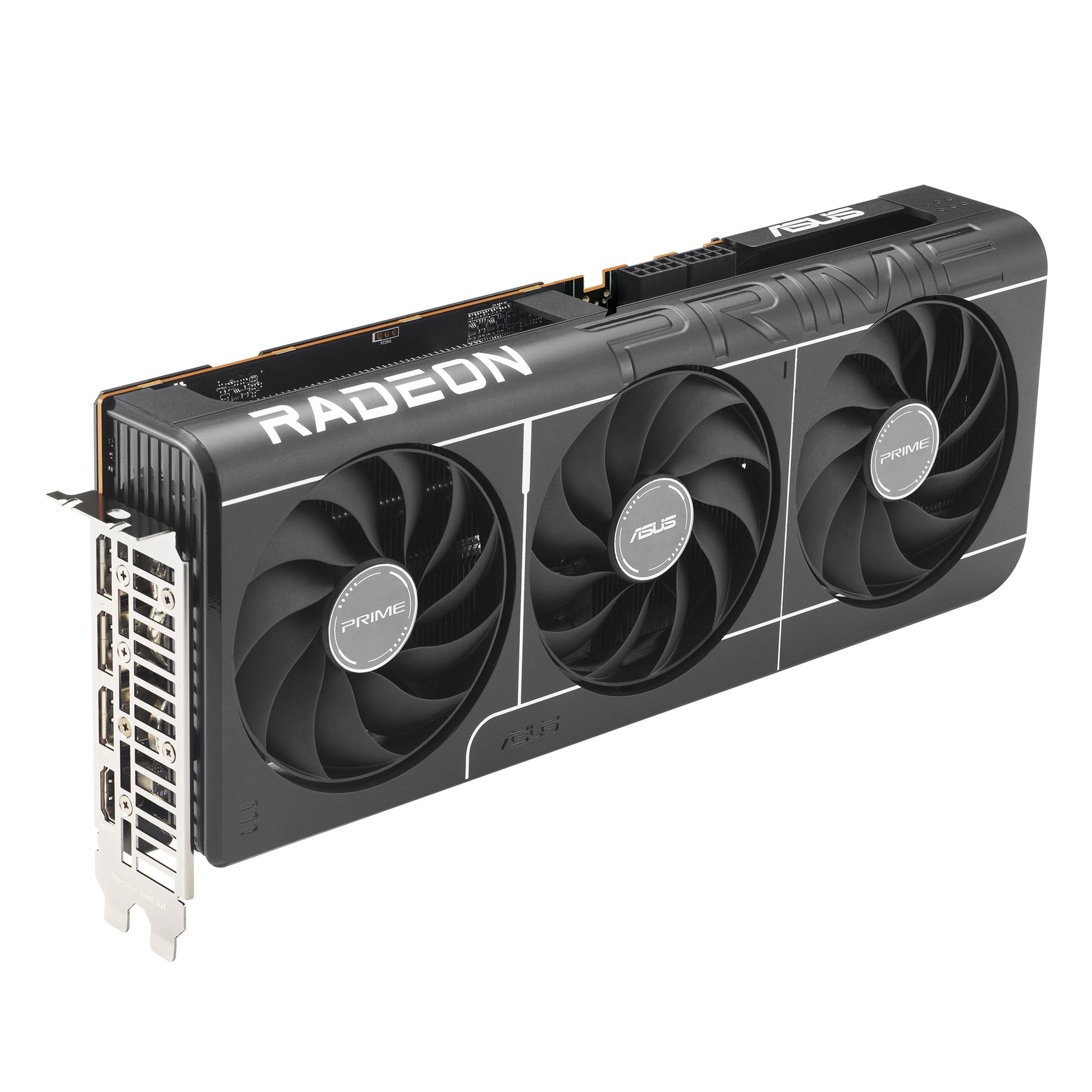 ASUS PRIME-RX9070-O16G – PCIe Grafikkarte – 3×DP, 1×HDMI, PCIe 5.0, Radeon RX 9070, 16 GB GDDR6, 2×8-Pin