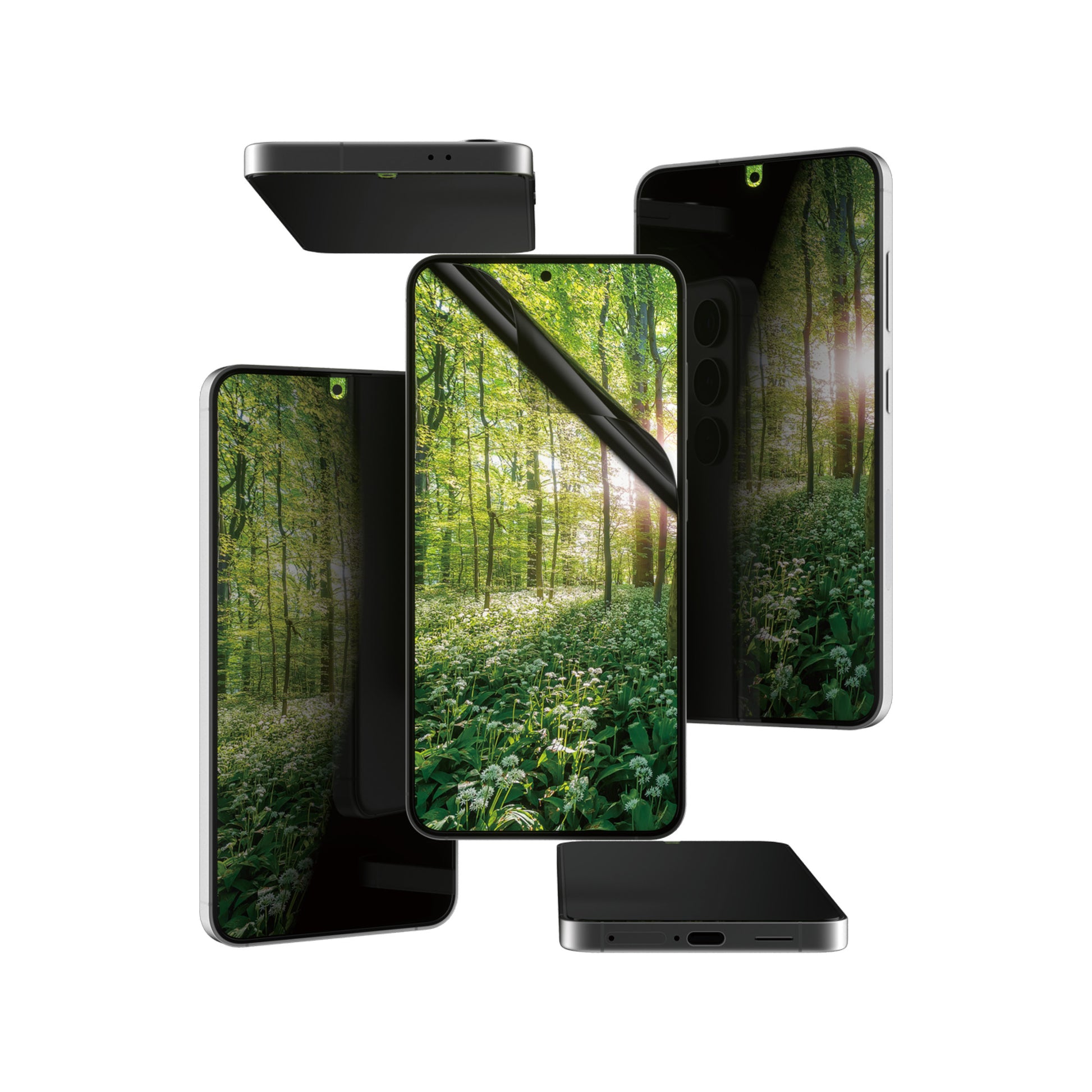 PanzerGlass Privacy-Filter (Folie), Ultra-Wide Fit – für Galaxy S25/S24 5G