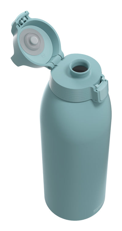 SIGG Shield One Isolierflasche 1,5 l – doppelwandig, Edelstahl, Klappdeckel