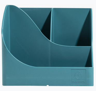 Exacompta Multiköcher – Kunststoff, Pazifikblau, 109 × 119 mm