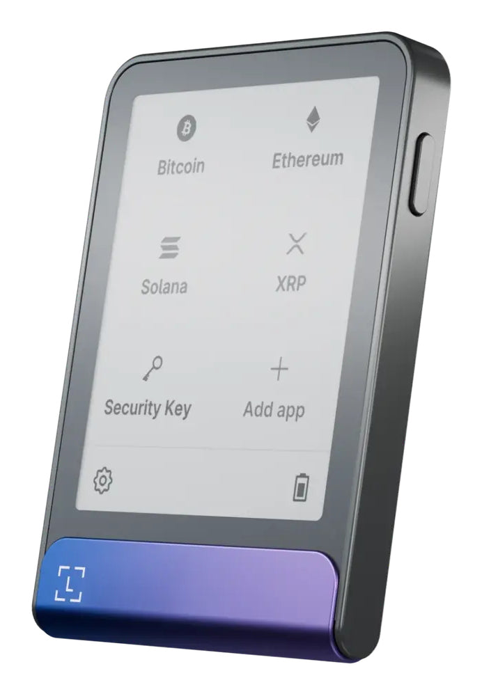 Ledger Flex – Krypto-Hardware-Wallet, USB-C, für Windows, Blau, mit Recovery Key