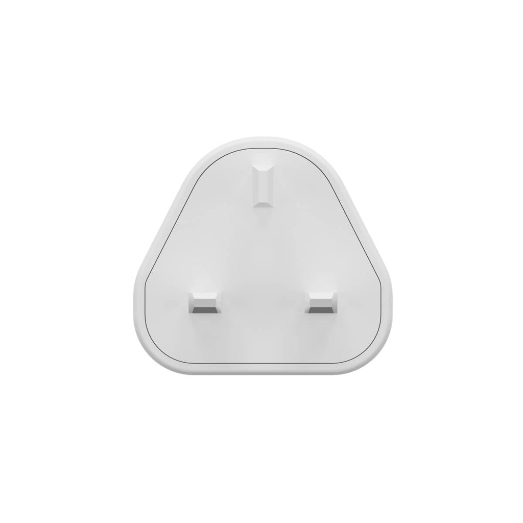 HyperJucie USB-Wandladegerät 35 W – USB-C×2 – PD 3.0, QC 3.0, PPS, GaN – UK-Stecker (Typ G) – Weiss