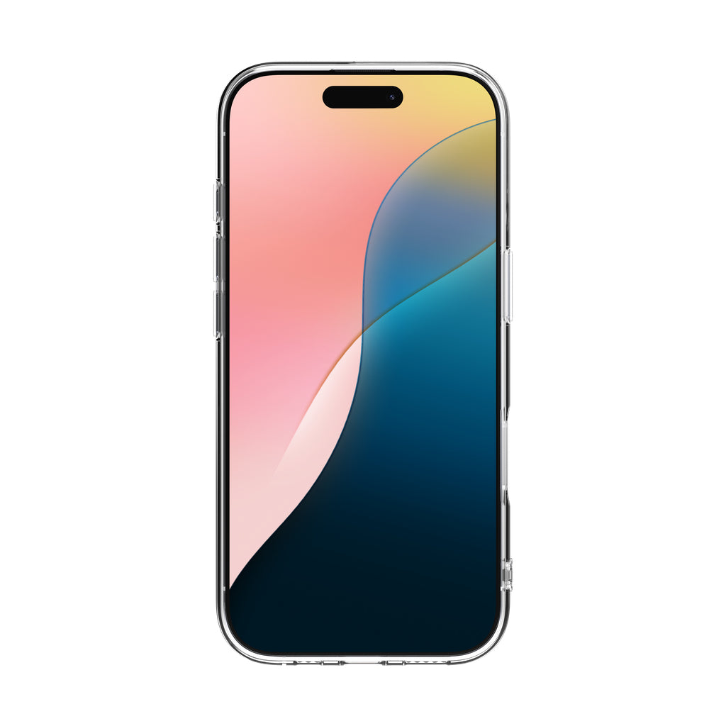 IFROGZ Backcover – für Apple iPhone 16 Pro, Recycling-Kunststoff, transparent, staubresistent