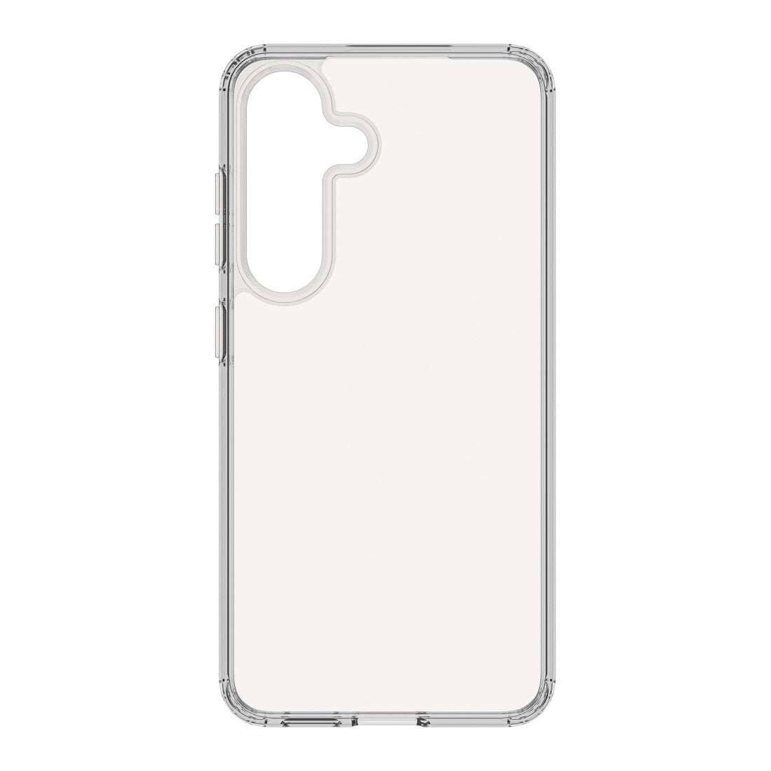 Black Rock Backcover – für Samsung Galaxy S25+, PC+TPU, Transparent