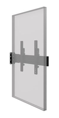 Hagor Wandhalterung – Neigbar – 42–55" – VESA 100×100–400×400 – bis 35 kg – Schwarz
