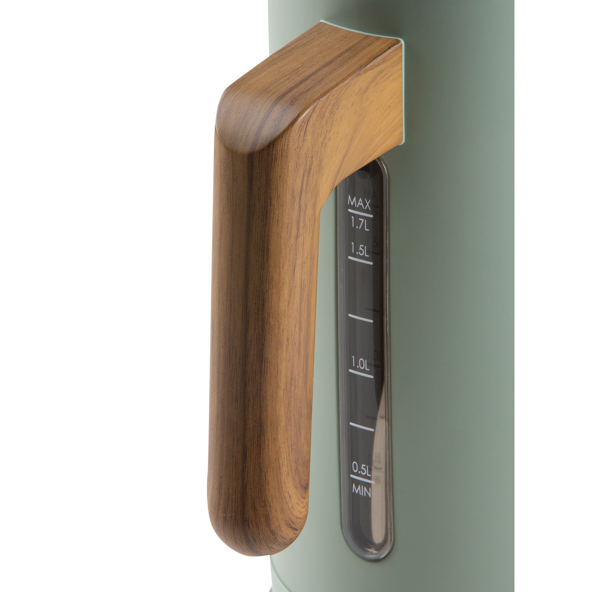 Domo Wasserkocher – 1,7 l, Kunststoff, Salbei, DO9282WK