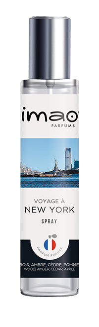 IMAO Lufterfrischer Voyage à New York – Spray – für Innenraum – 30 ml – 1 Stk.