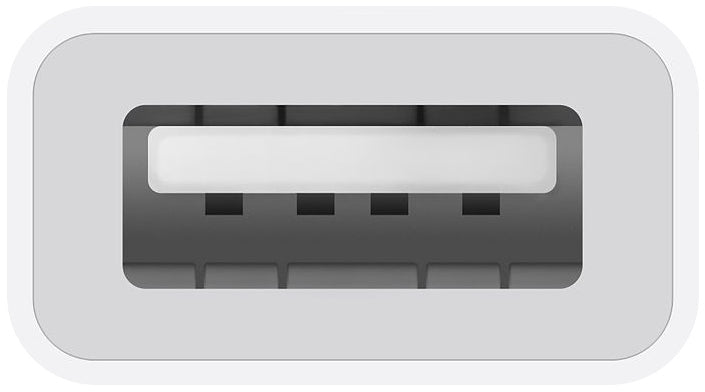 Apple MW5L3ZM/A USB-C zu USB-A Adapter – für iPhone/iPad/Mac (Auswahl), Weiss