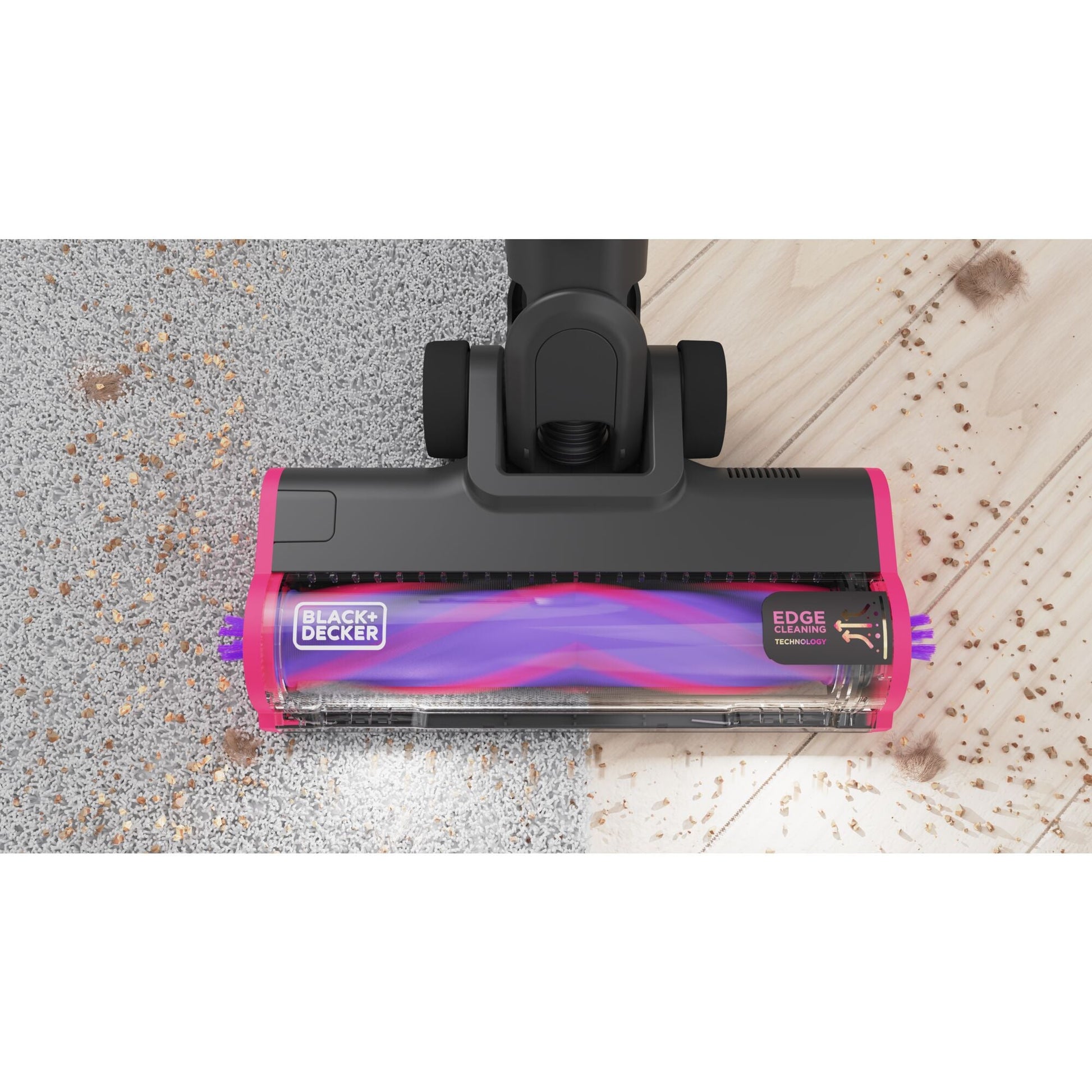 Black & Decker BLACK+DECKER Stielsauger BHFEA640WG – 4000 mAh, 0,8 l, Akkubetrieb, 2 Stufen