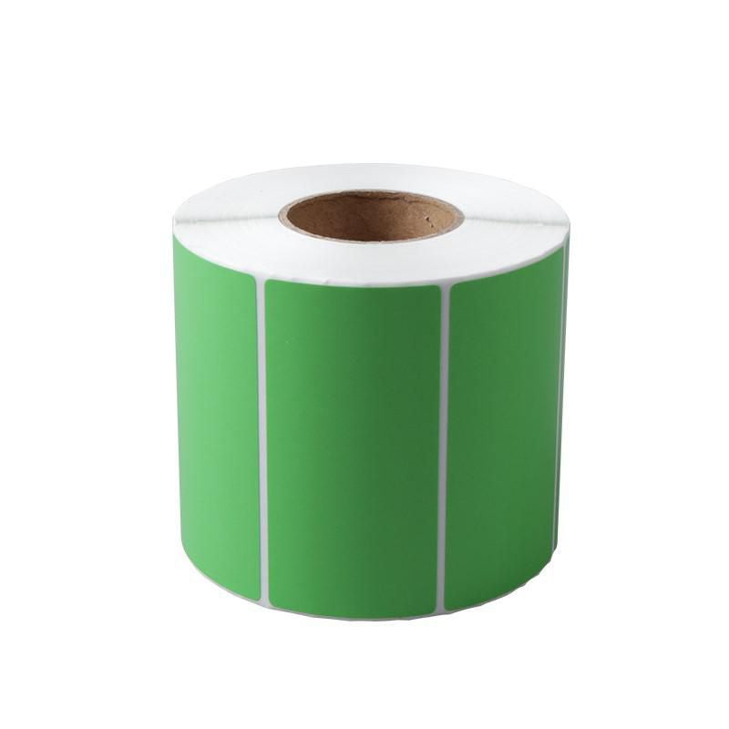 Capture Drucketiketten, 45 mm × 95,2 m, grün, beschichtet, permanent, 2800 Etiketten/Rolle