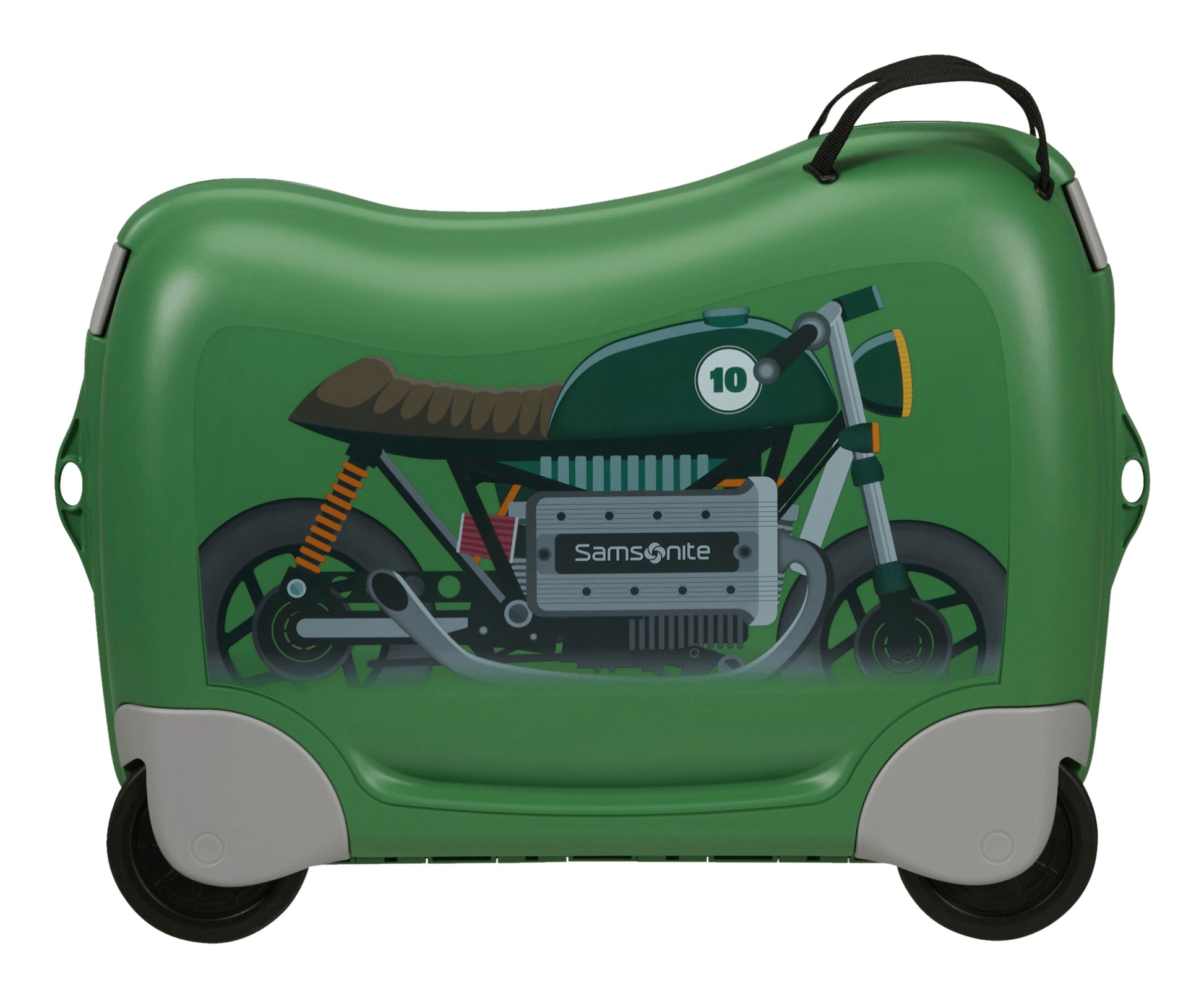 Samsonite Ride-on-Kindertrolley Dream2Go Rider Handgepäck – 30 l, PP, 4 Rollen, Motorbike, 52 × 38 × 21 cm