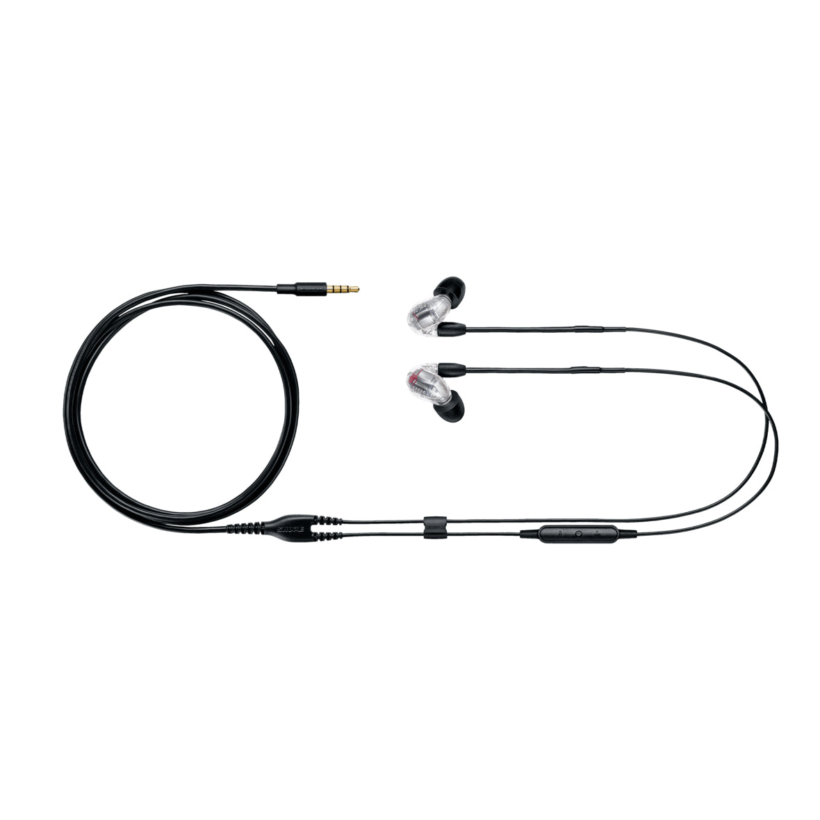 Shure SE846 Gen. 2 – In-Ear Kopfhörer – 3,5 mm, Inline-Fernbedienung mit Mikrofon – Transparent
