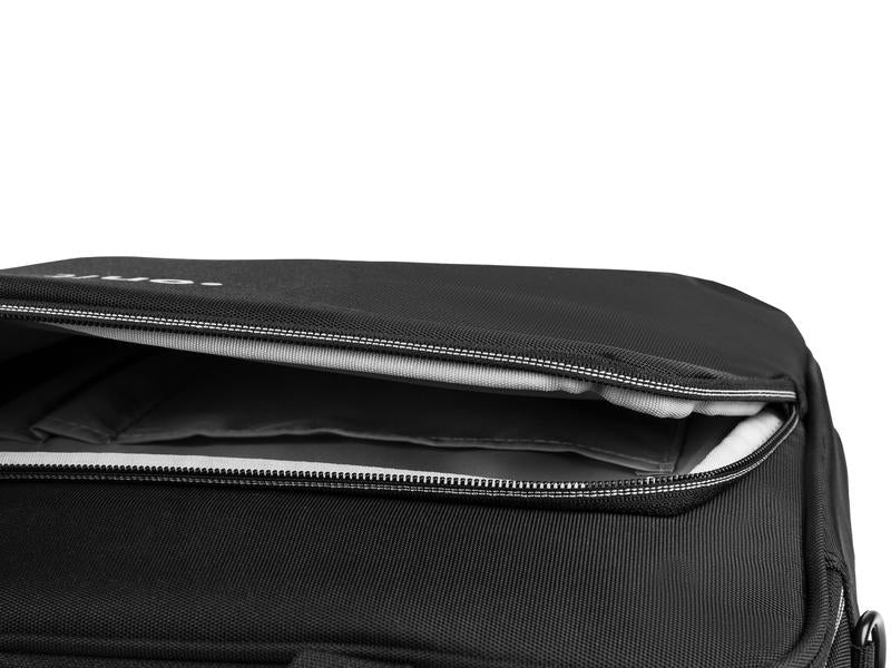 ONIT Notebook-Tasche für bis 13,3" – Trolley-Band, Dokumentenfach – Schwarz