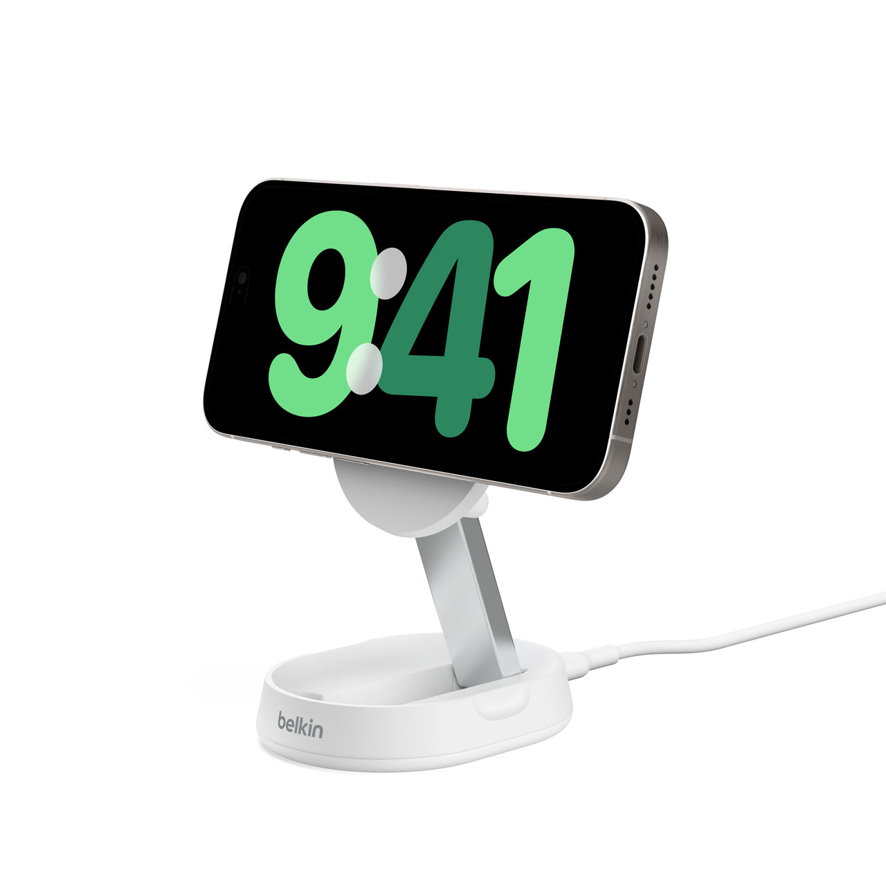 Belkin BoostCharge Pro Qi2 Ladestation – 15 W, 1× USB-C – für iPhone 15, iPhone 15 Pro, iPhone 15 Plus und andere
