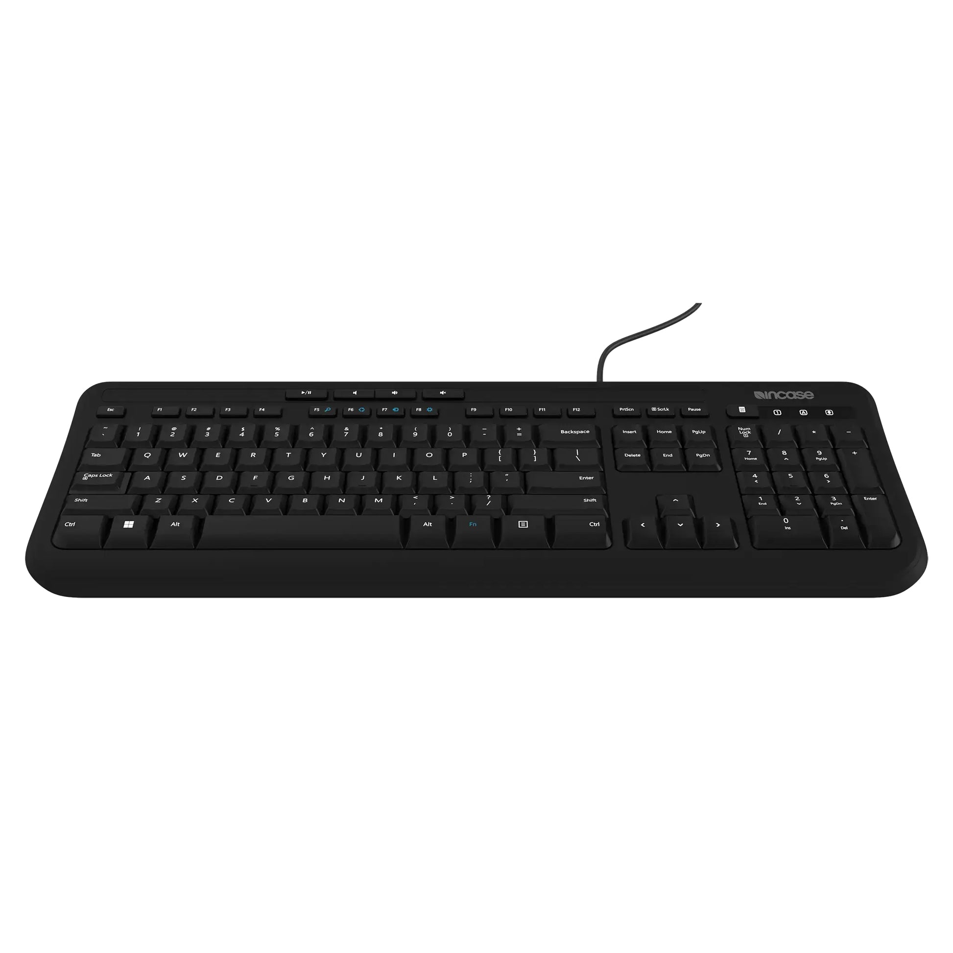Incase Wired Keyboard 600 – Tastatur – kabelgebunden, USB – QWERTY (Nordisch) – Schwarz