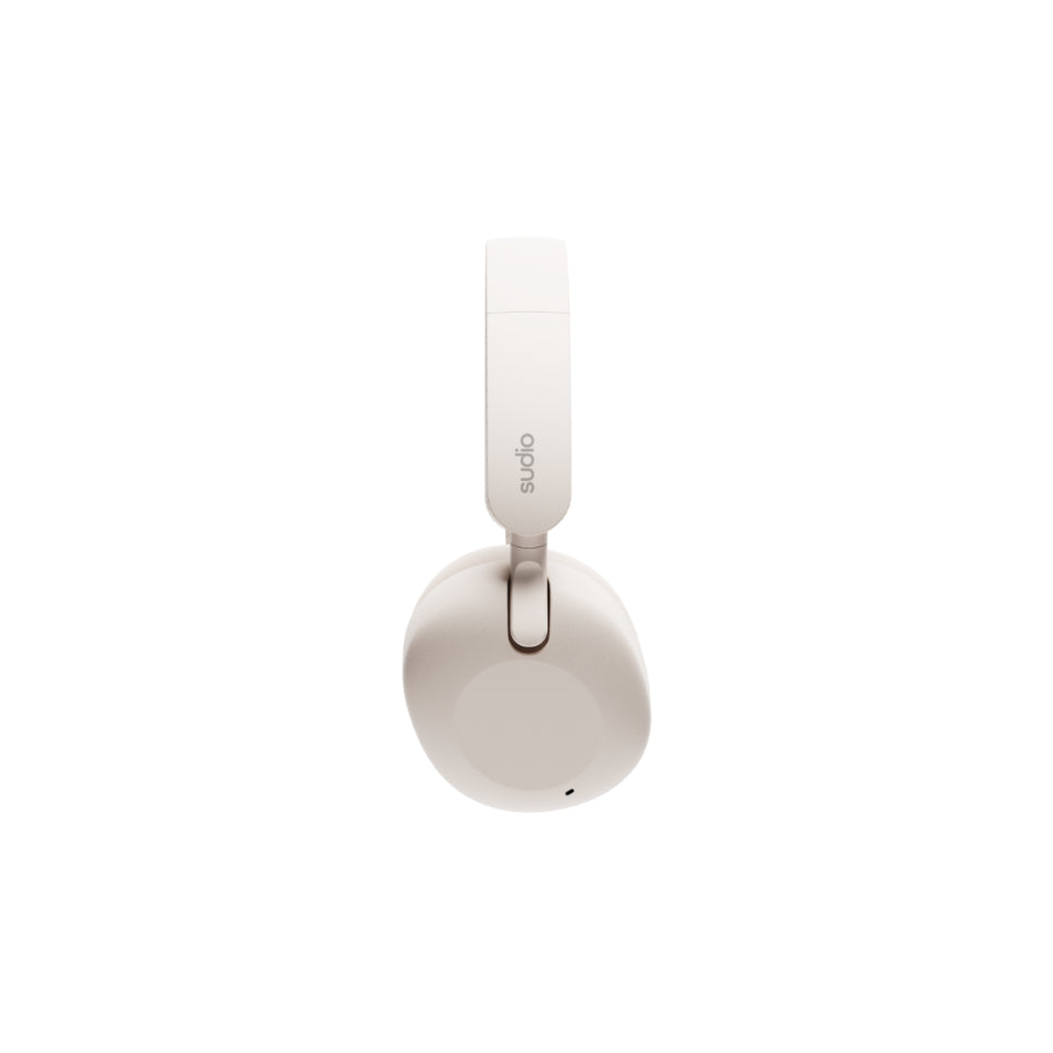 Sudio K2 Over-Ear Kopfhörer – Stereo, BT, ANC, Weiss, BT 5.3