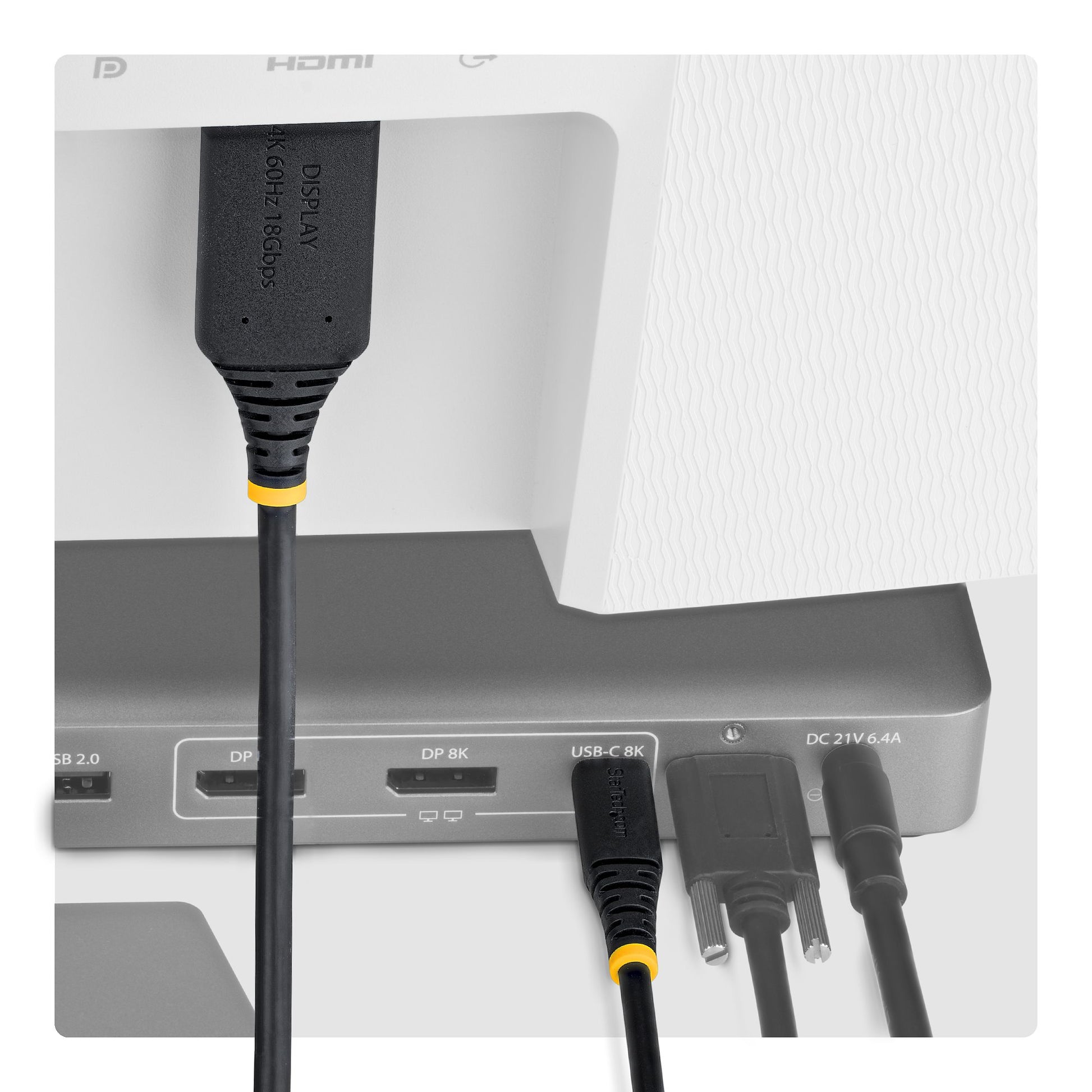 StarTech.com 3M-USBC-HDMI-4K60-G Kabel USB-C zu HDMI – 4K (3840 × 2160) @ 60 Hz, HDMI 2.0, HDR – 3 m – Schwarz