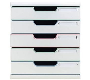 Exacompta Schubladenbox Modulo A4+ – für A4+ – 288 × 320 × 350 mm