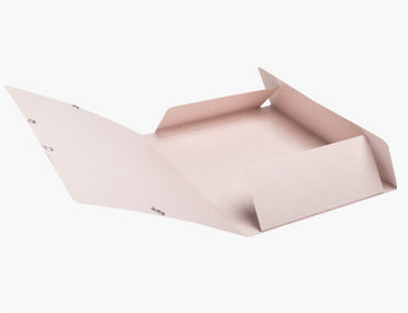 Exacompta Skandi A4 Gummibandmappe – Karton, Pink, 3 Klappen, bis 250 Blatt