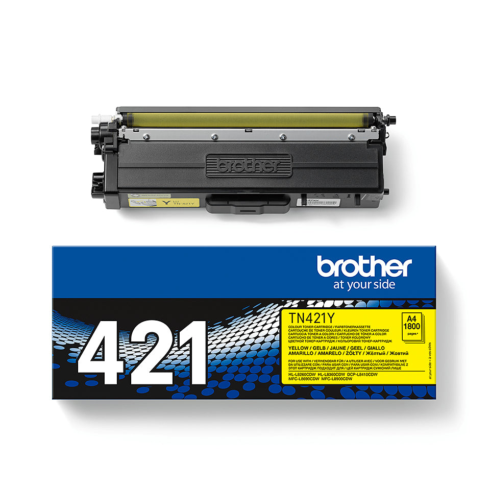 Brother Toner – Gelb, 1800 Seiten