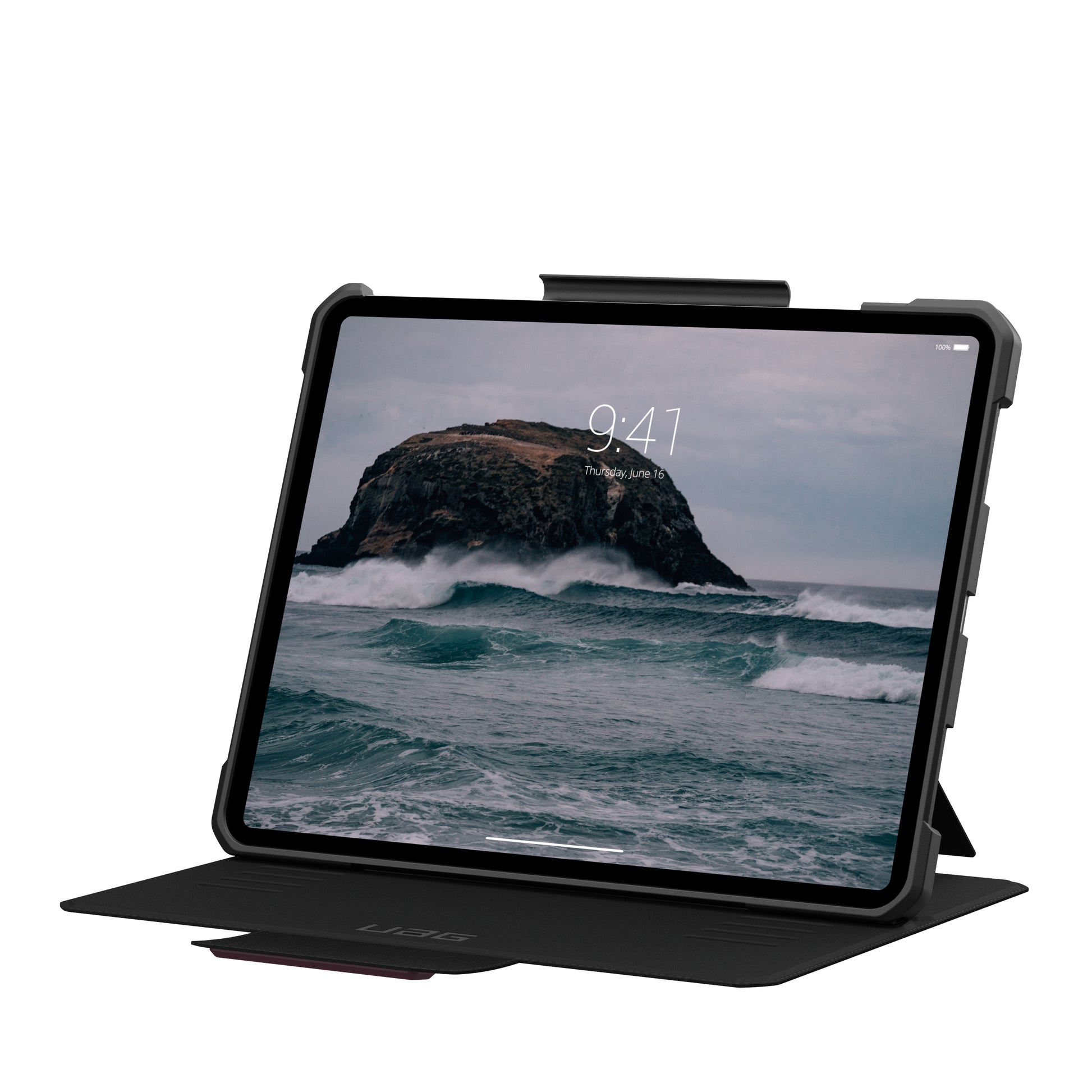 Urban Armor Gear UAG Metropolis SE Tablet-Hülle für iPad Pro 13" (7. Gen.) – Bordeaux