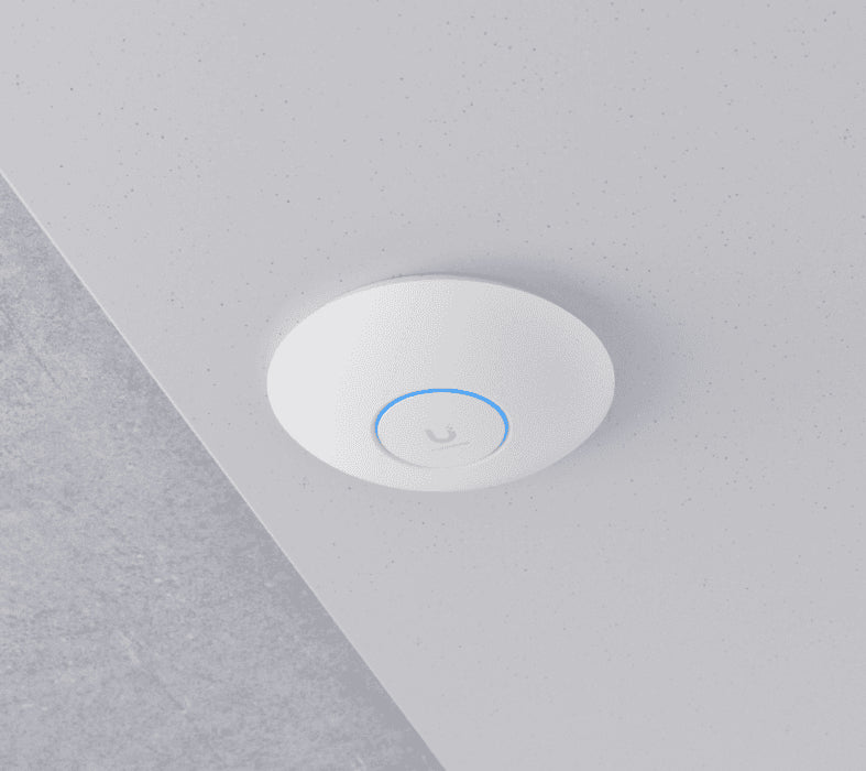 Ubiquiti UniFi U7 Pro – Wi-Fi 7 Access Point, Tri-Band (2,4/5/6 GHz), 2,5GbE, PoE+, Decke/Wand, Weiss
