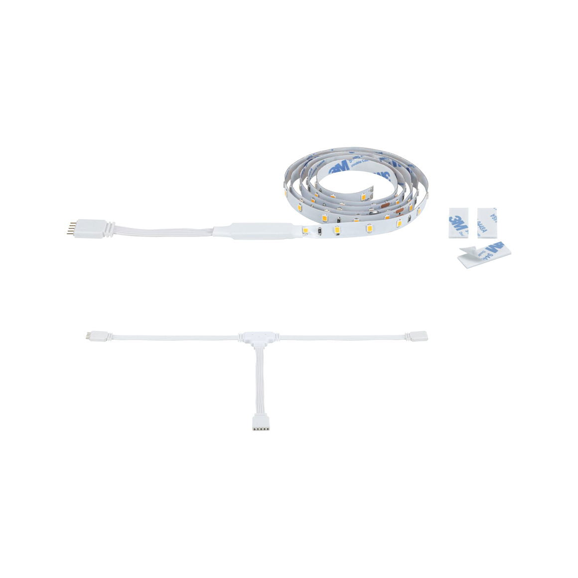Paulmann LED-Strip 1 m – Warmweiss, 64 lm, 0,6 W – IP20 – 1 Stk. – Weiss, Kupfer