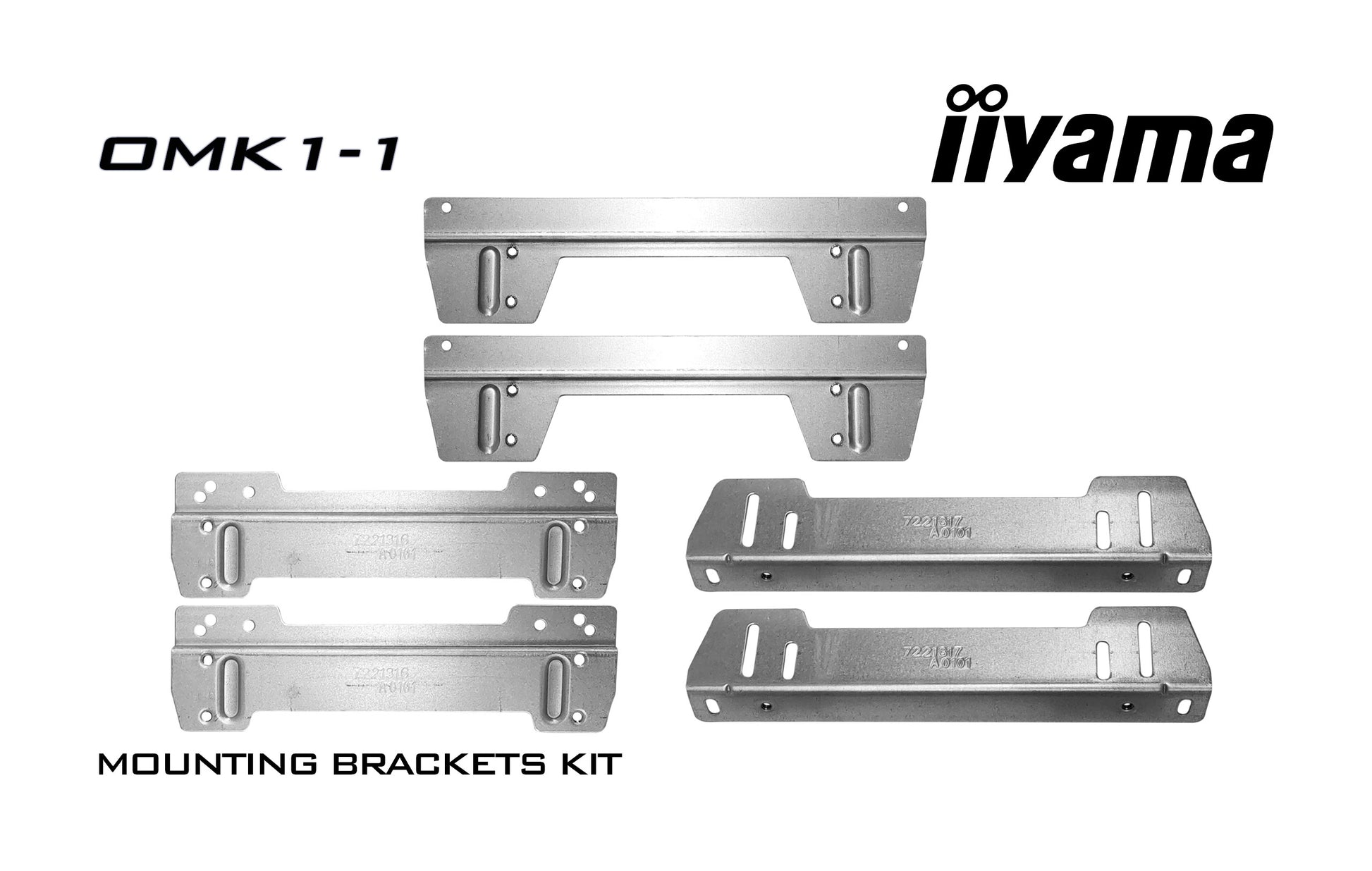 iiyama OMK1-1 TFXX34 – Zubehör: Befestigungsset – für Open Frame Touch Series