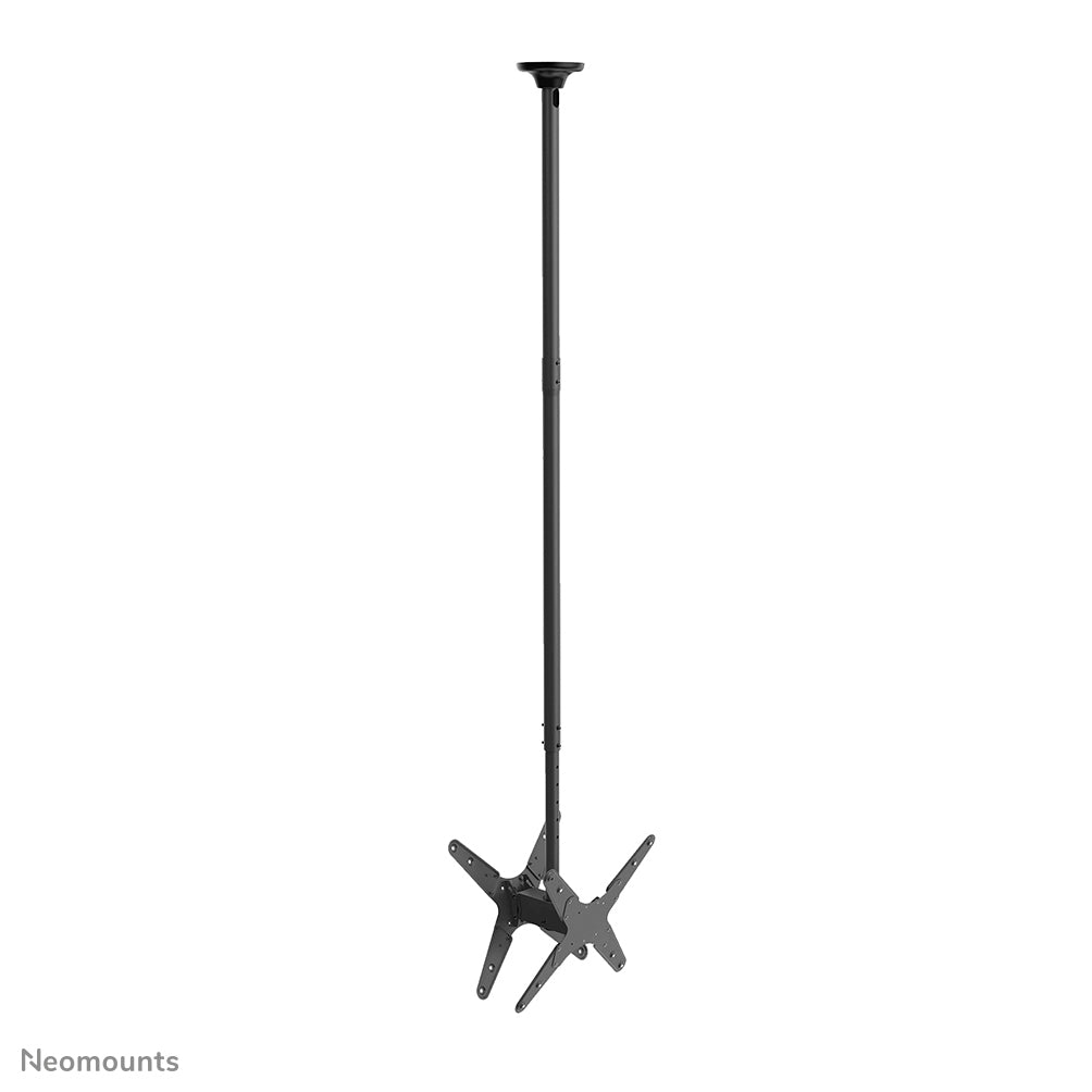 Neomounts NS-EP100BLACK – Deckenhalterung, bis 100 kg, höhenverstellbar, schwarz, für FPMA-C340BLACK
