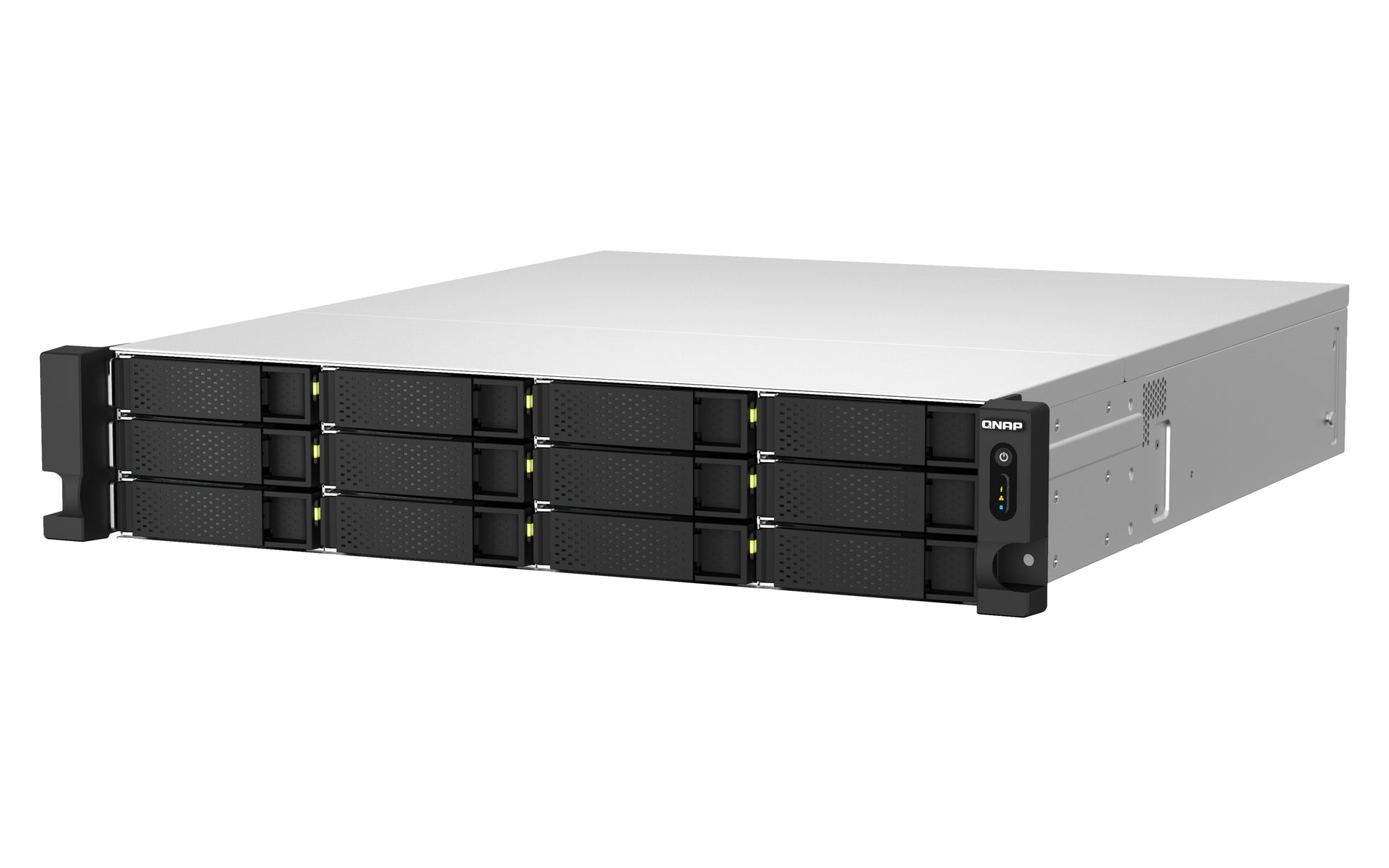QNAP TS-h1887XU-RP – 18-Bay 2U Rack-NAS, Intel Xeon E-2334, 16 GB ECC DDR4