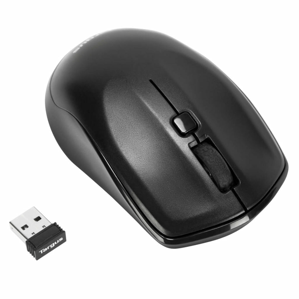 Targus AKM610NO – Tastatur-Maus-Set – 2,4 GHz USB-A (Empfänger) – QWERTY (Nordisch) – Schwarz